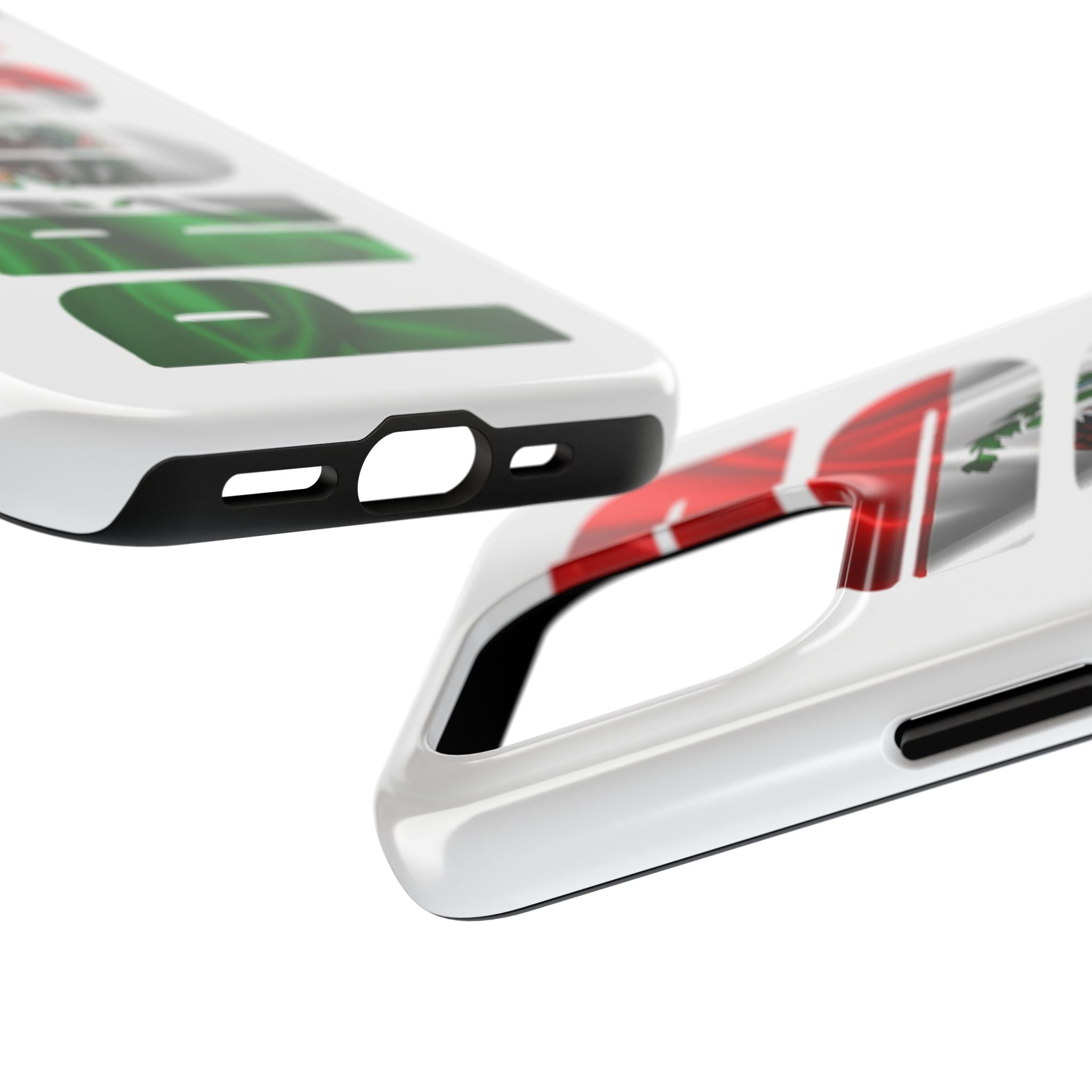 Mexico Pride Tough Phone Case — Mexican Flag Vertical 'PRIDE' Design Printify Phone Case  314 Originals