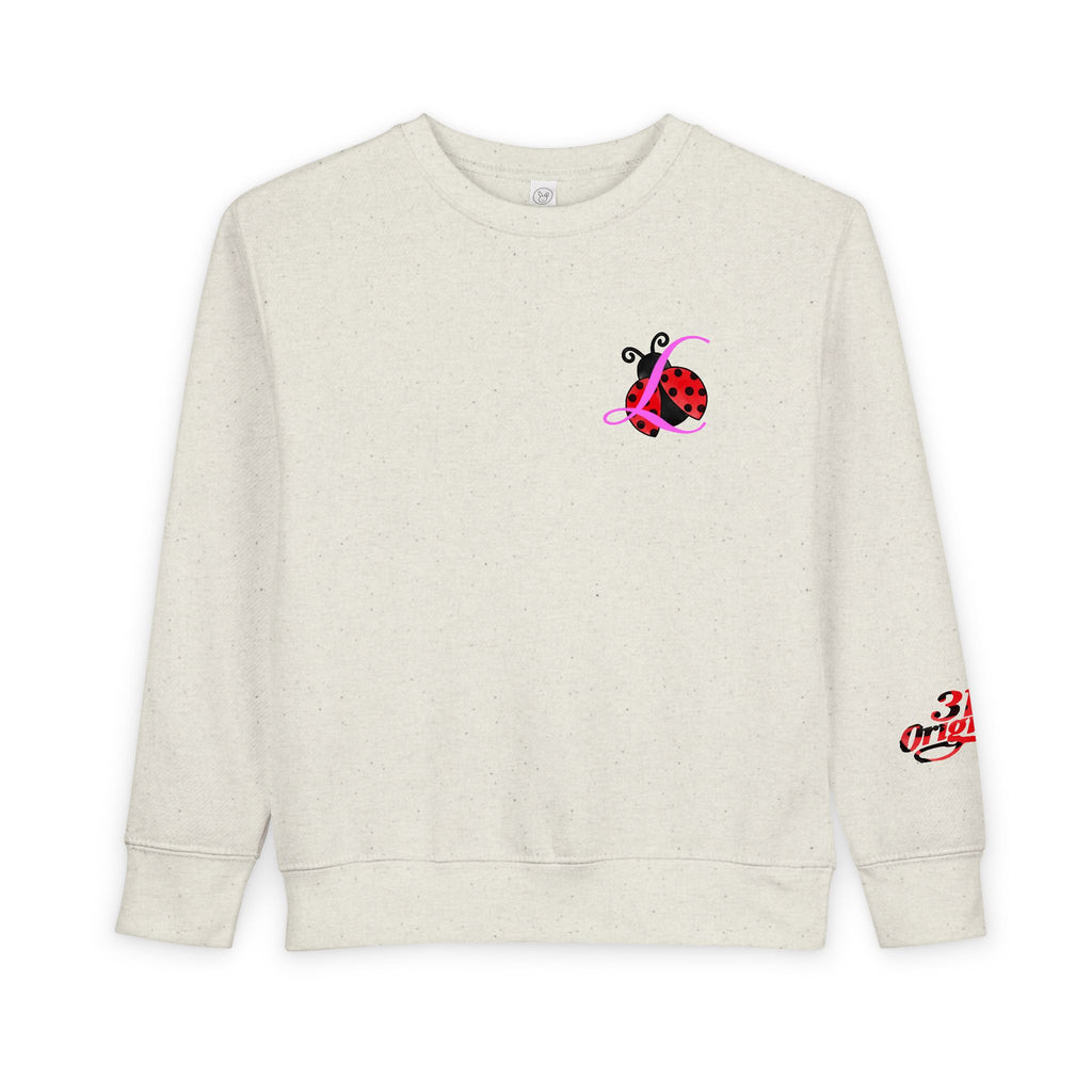 Toddler Sweatshirt — Cute Ladybug Graphic Crewneck for Kids - 314 Originals