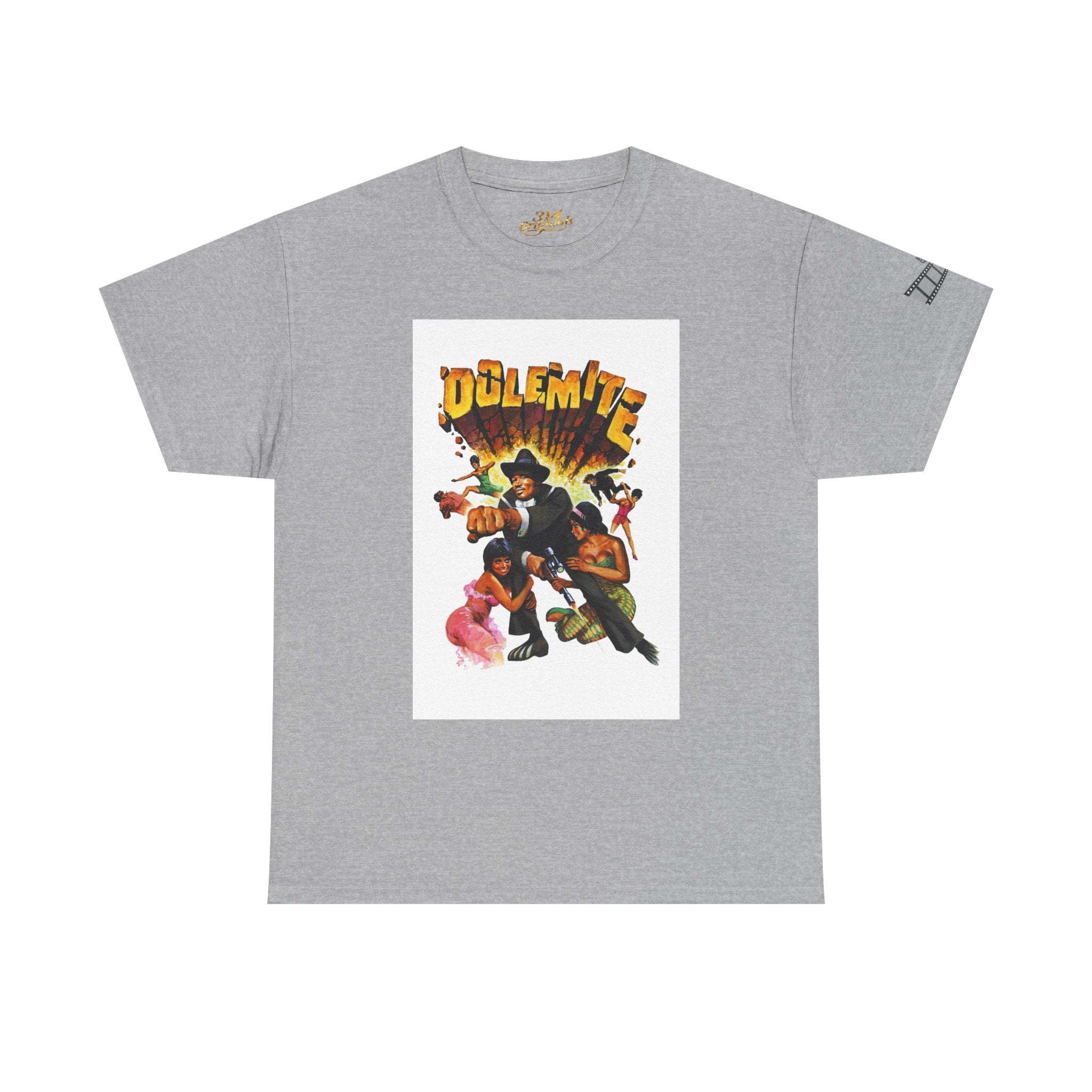 Dolemite Vintage Blaxploitation Movie Poster T-Shirt Printify T-Shirt  314 Originals