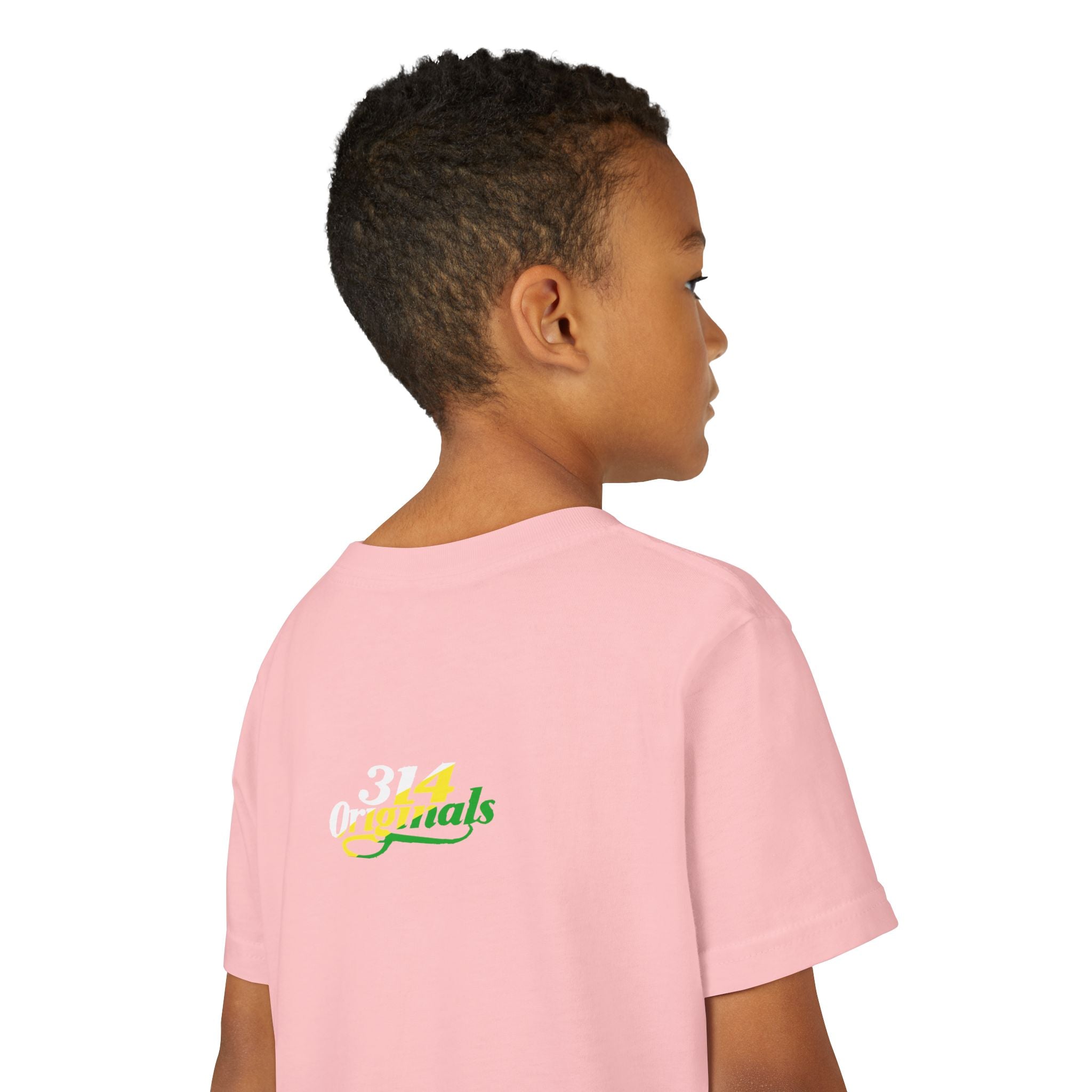 Boys "Favorite Kid" Retro Yellow & Green Graphic T-Shirt - 314 Originals