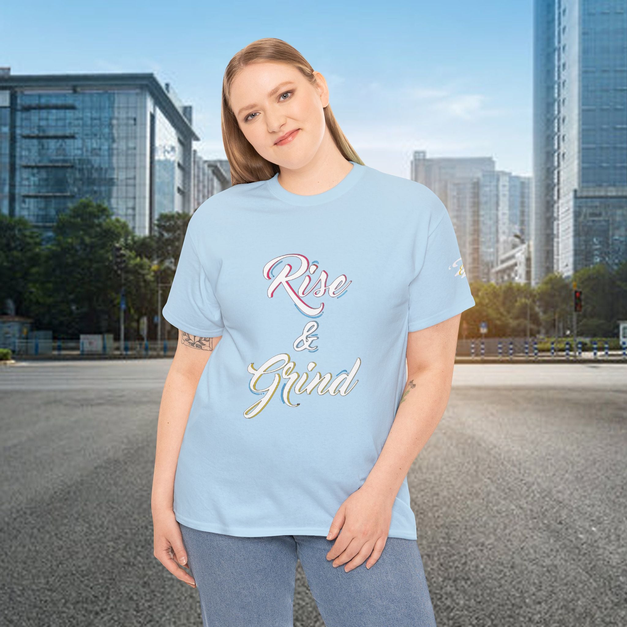 Rise & Grind T-Shirt — Motivational Graphic Tee for Hustle Mindset - 314 Originals