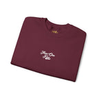 Three One Four Crewneck Sweatshirt — Minimal Script Chest Logo - 314 Originals