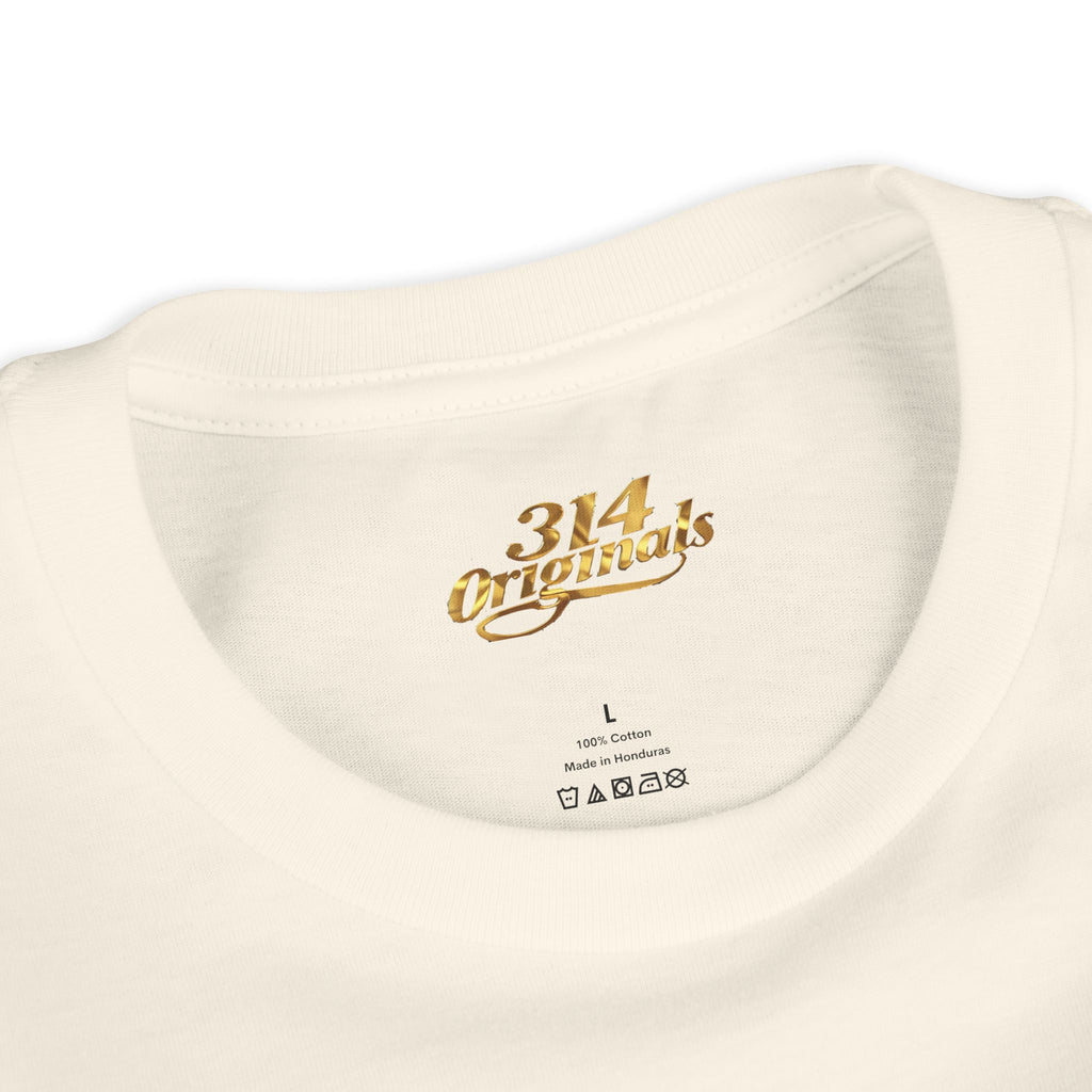 Girl's "Favorite Kid" Retro Yellow & Green Graphic T-Shirt