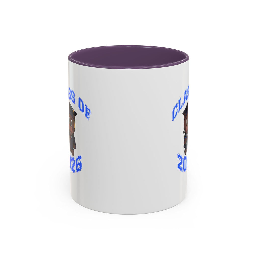 Graduation 2026 Accent Coffee Mug — Class of 2026 Grad Gift