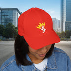 King's Gear Embroidered Crown Script Cap — 314 Original Closed-Back Structured Hat - 314 Originals