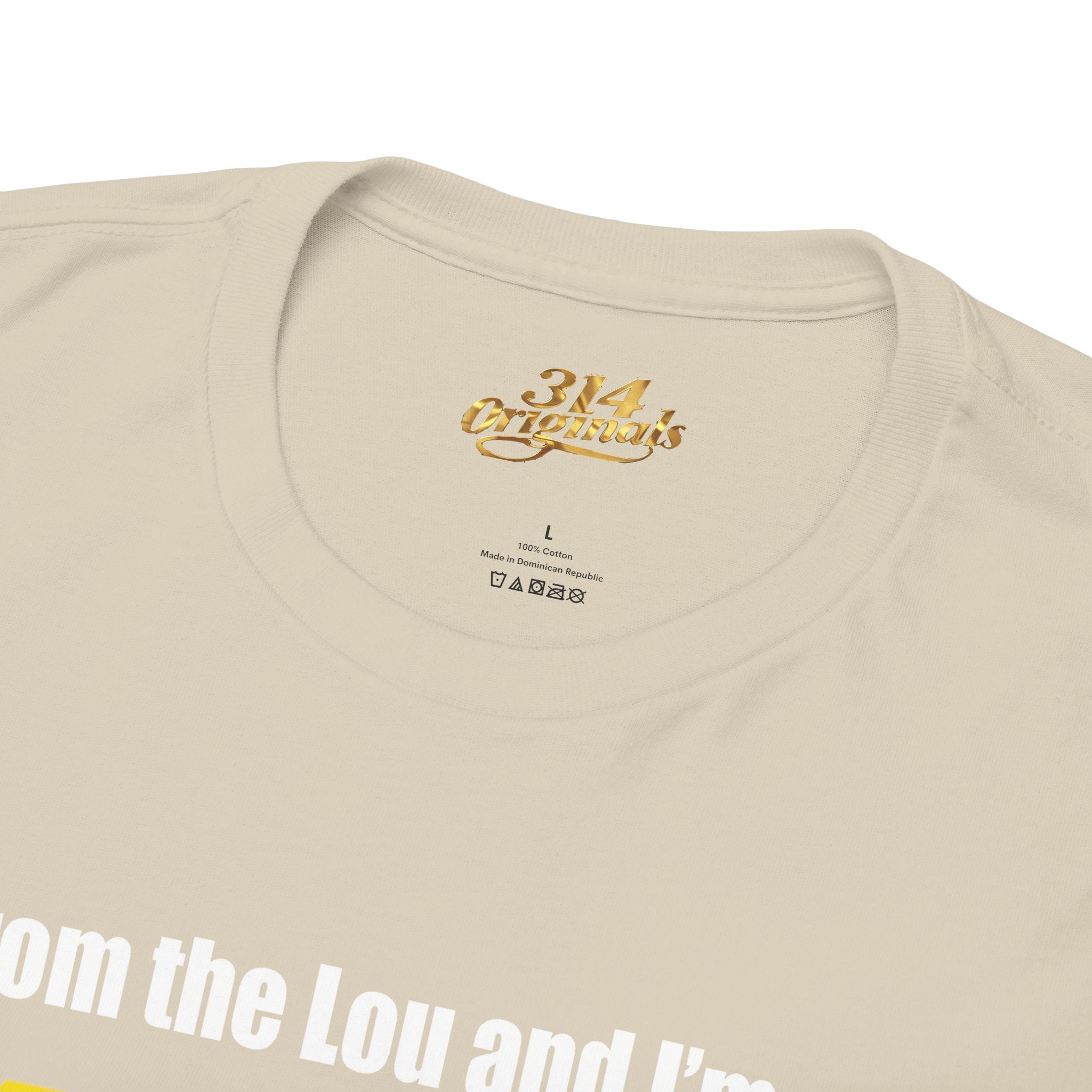 Proud Missouri Flag T-Shirt — "From the Lou and I’m... PROUD" - 314 Originals