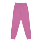 Light Pink Youth Joggers with 314 Originals Side Graphic — Kids Athletic Sweatpants - 314 Originals