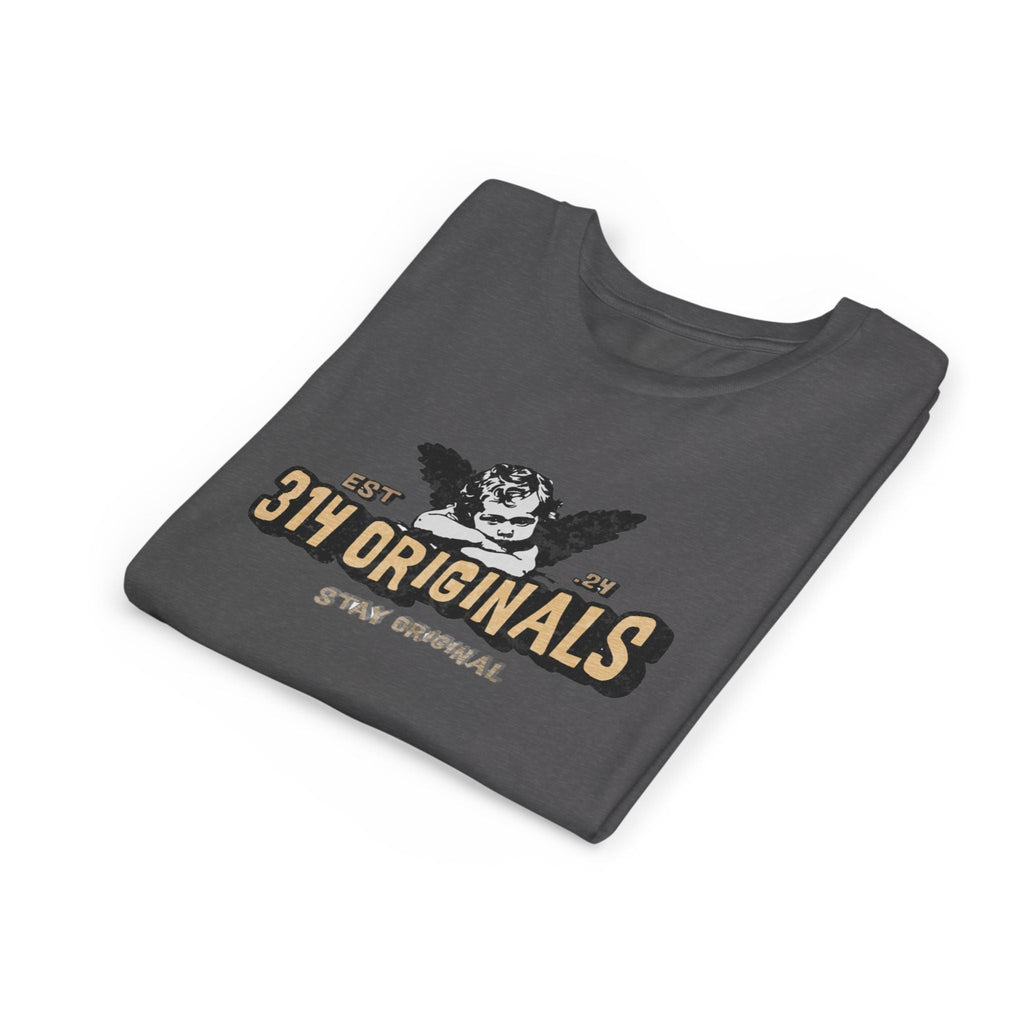 314 Originals Youth Tee - Vintage Cherub Graphic Kids T-Shirt Printify Kids clothes  314 Originals