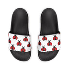 Youth Ladybug Slide Sandals — Removable Strap Cute Red Ladybug Pattern - 314 Originals