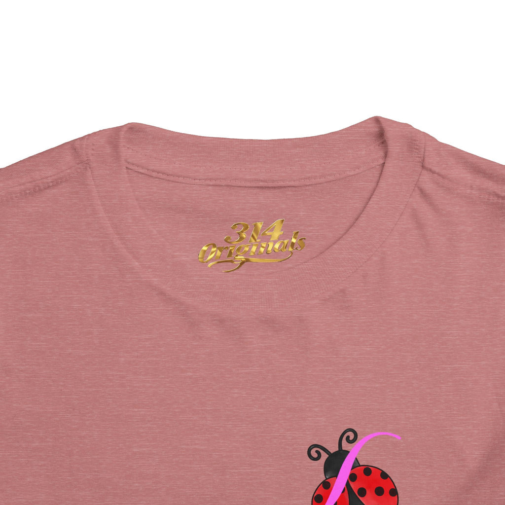 Toddler Tee — Cute Ladybug Graphic Kids Shirt Printify Kids clothes  314 Originals