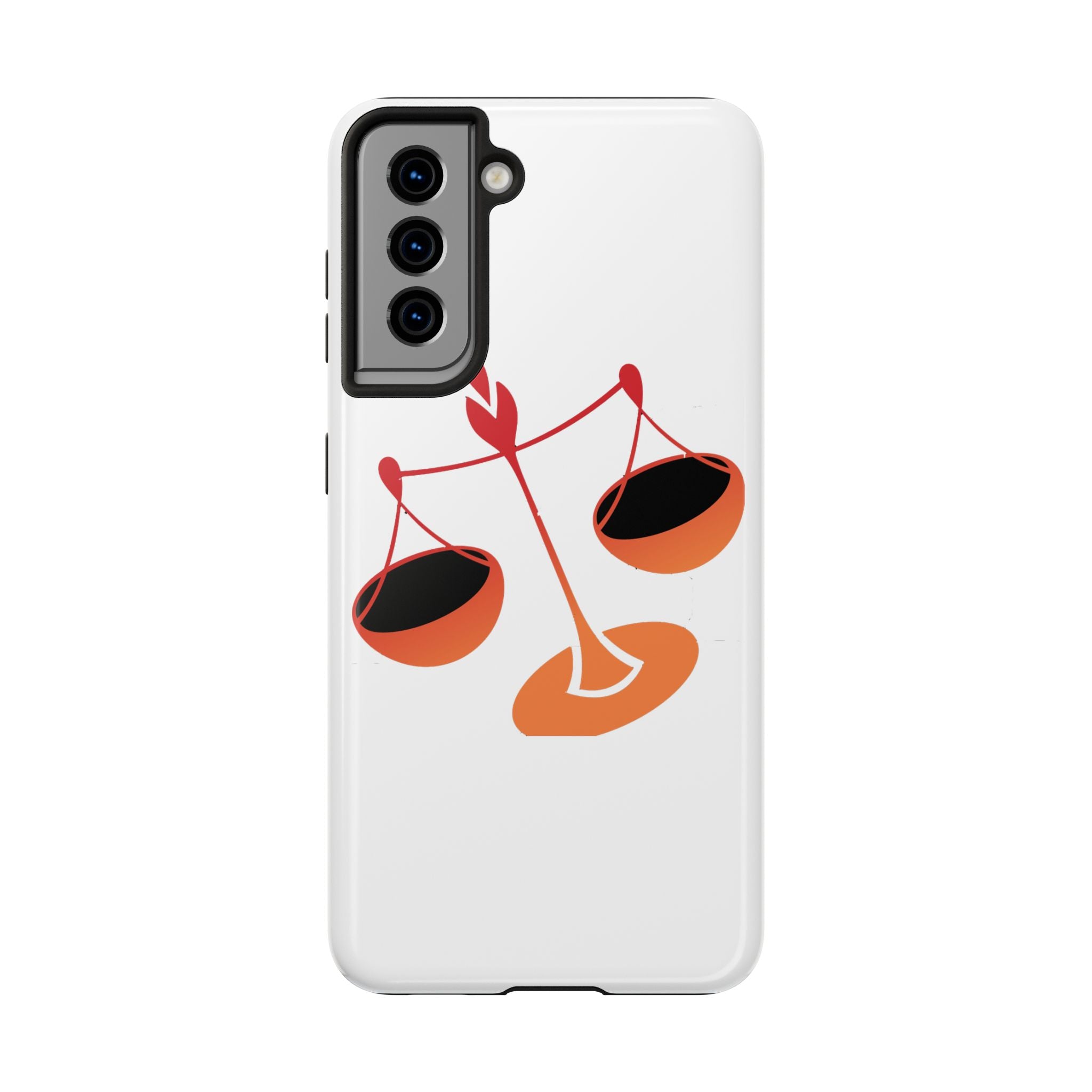 Libra Scales Phone Case — Zodiac Balance Tough Protective Cover Printify Phone Case  314 Originals