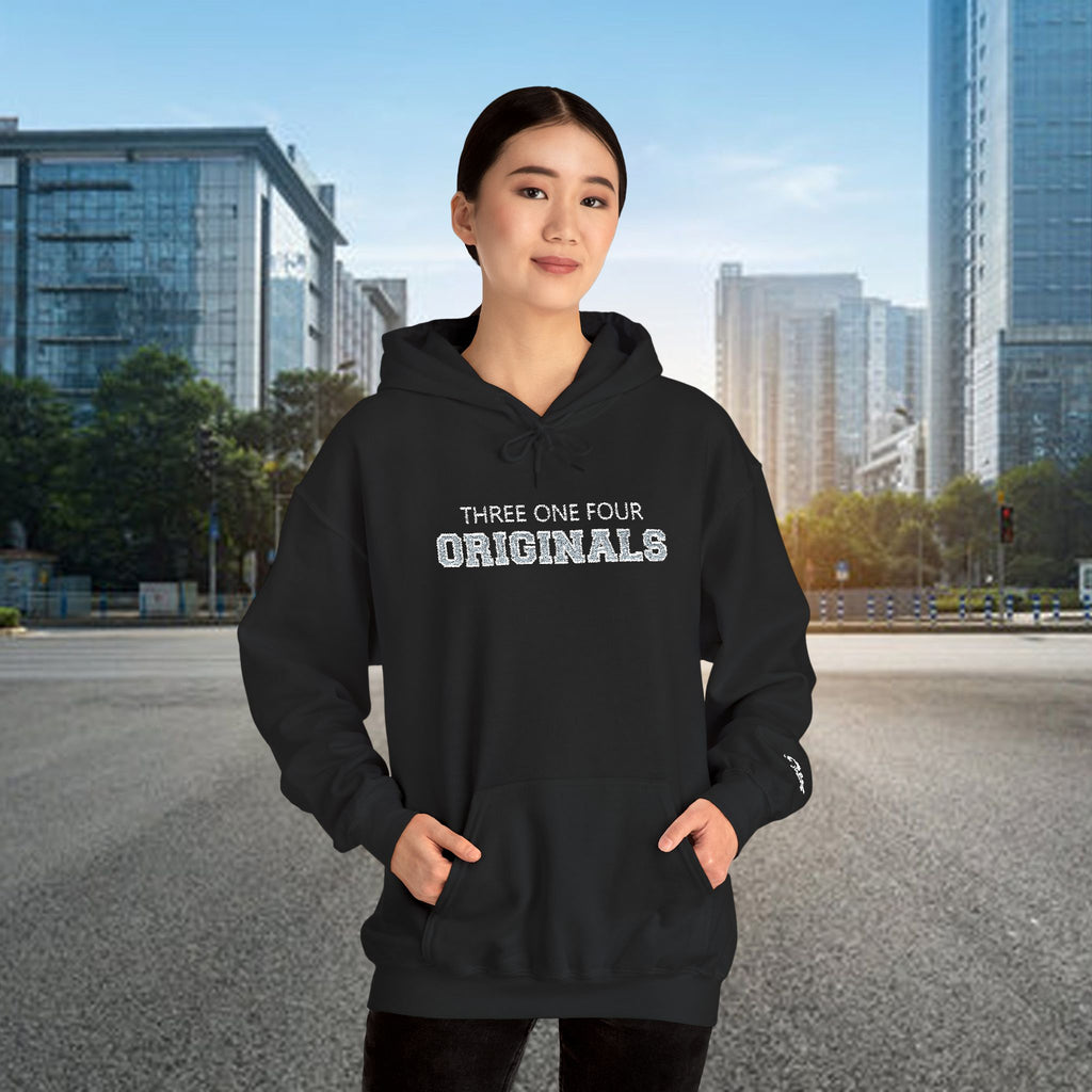 Three One Four Hoodie — Vintage Text - 314 Originals