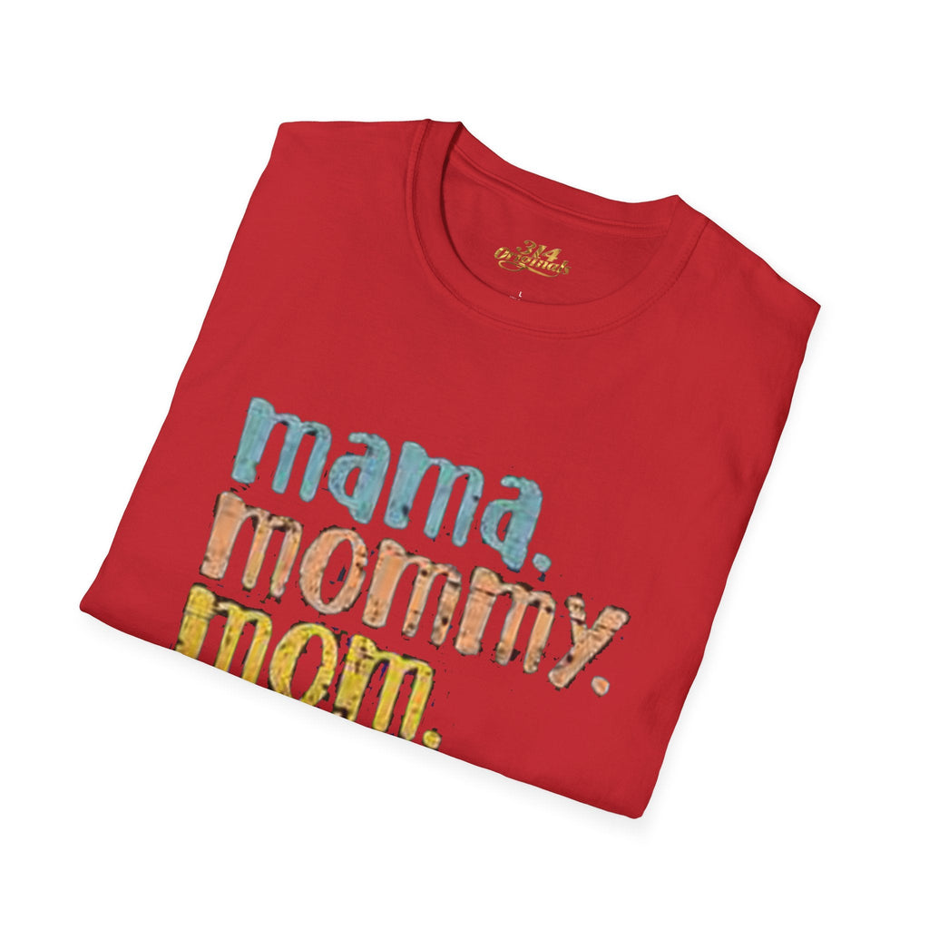 Mama Mommy Mom Bruh T-Shirt – Funny Retro Mom Graphic Tee Printify T-Shirt  314 Originals