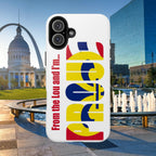 "From the Lou and I'm…" St. Louis Pride Phone Cover  Tough Phone Case Printify Phone Case  314 Originals