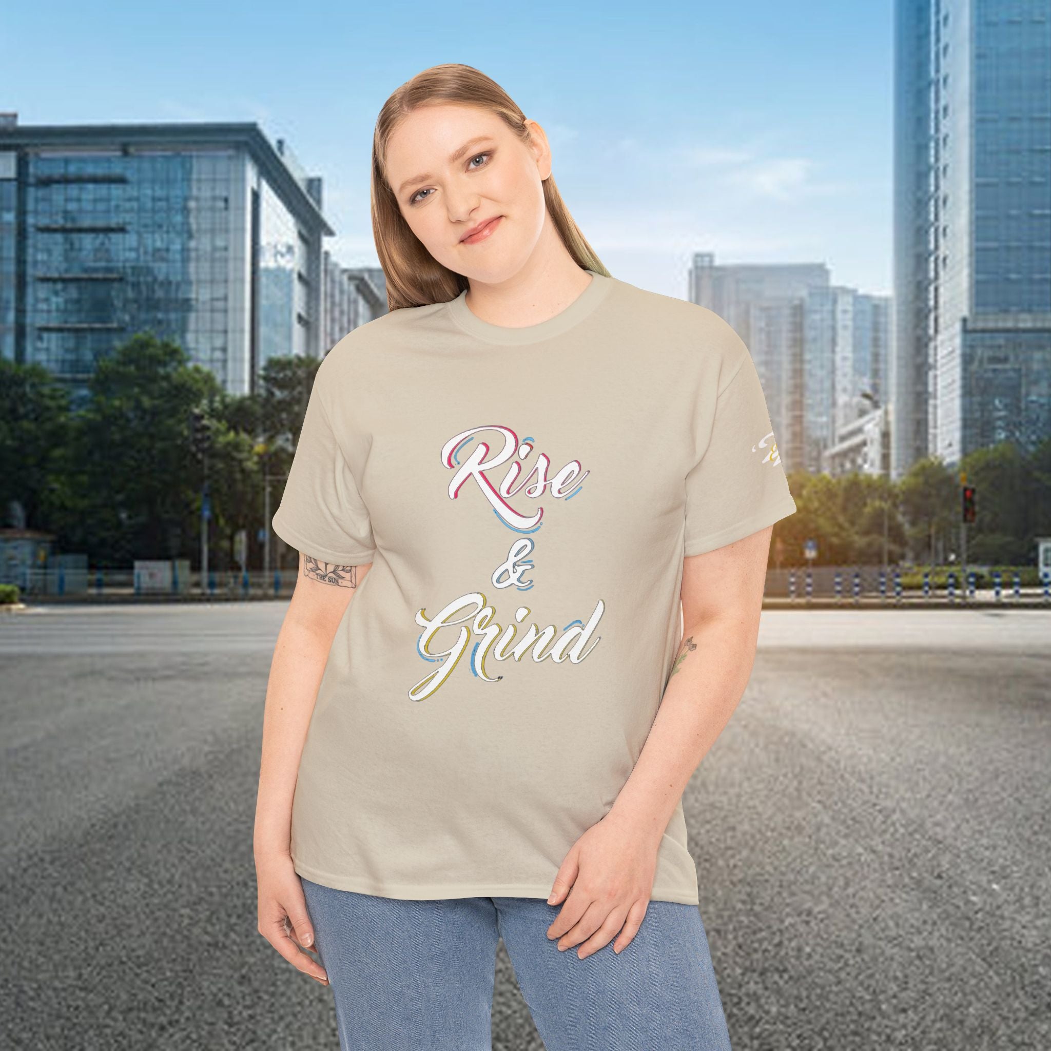 Rise & Grind T-Shirt — Motivational Graphic Tee for Hustle Mindset - 314 Originals