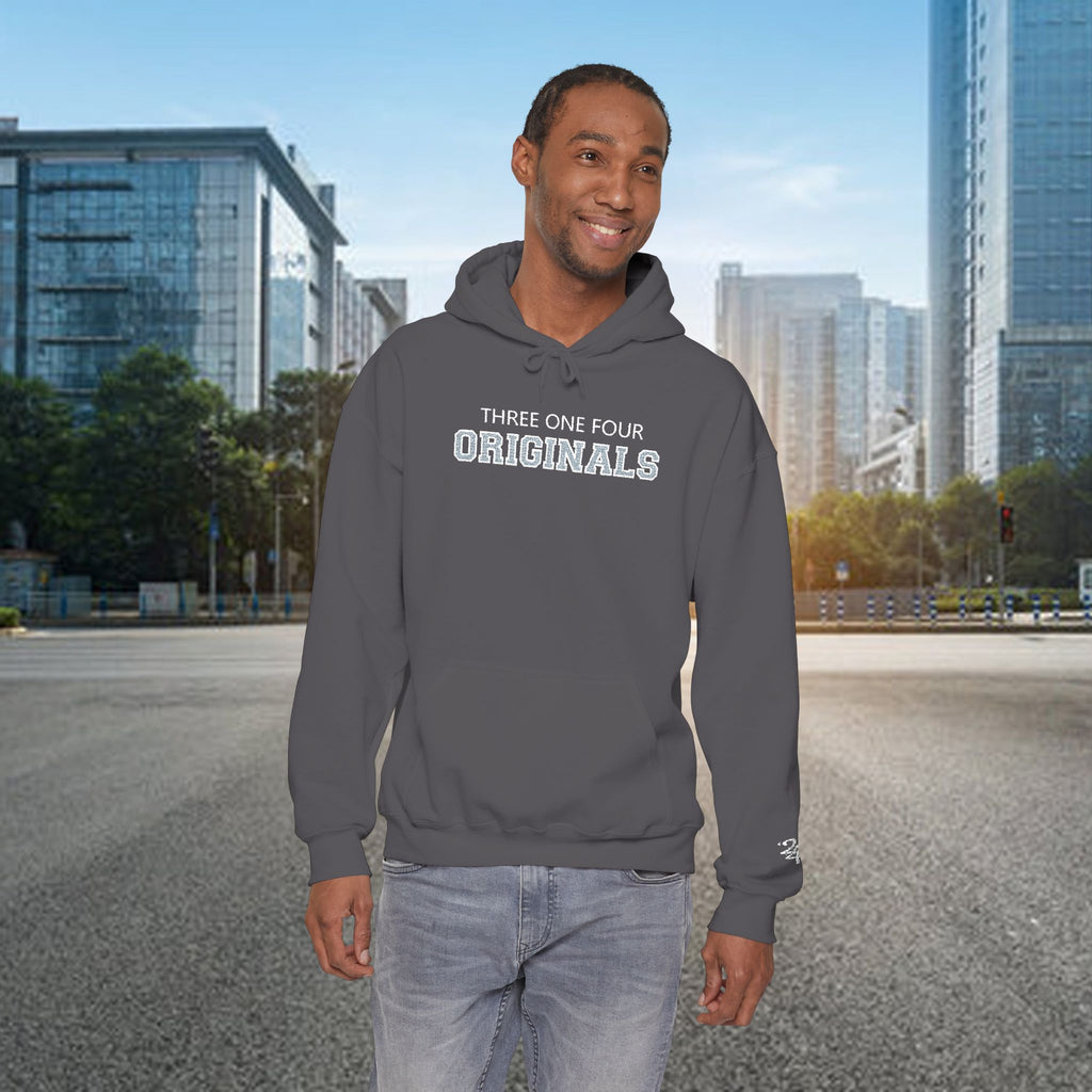 Three One Four Hoodie — Vintage Text - 314 Originals