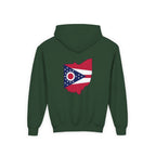 Youngstown Ohio Flag Hoodie — Youth USA Map Pullover - 314 Originals