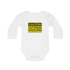 Caution: Cuteness Overload Baby Bodysuit – 314 Originals Long-Sleeve Organic Onesie - 314 Originals