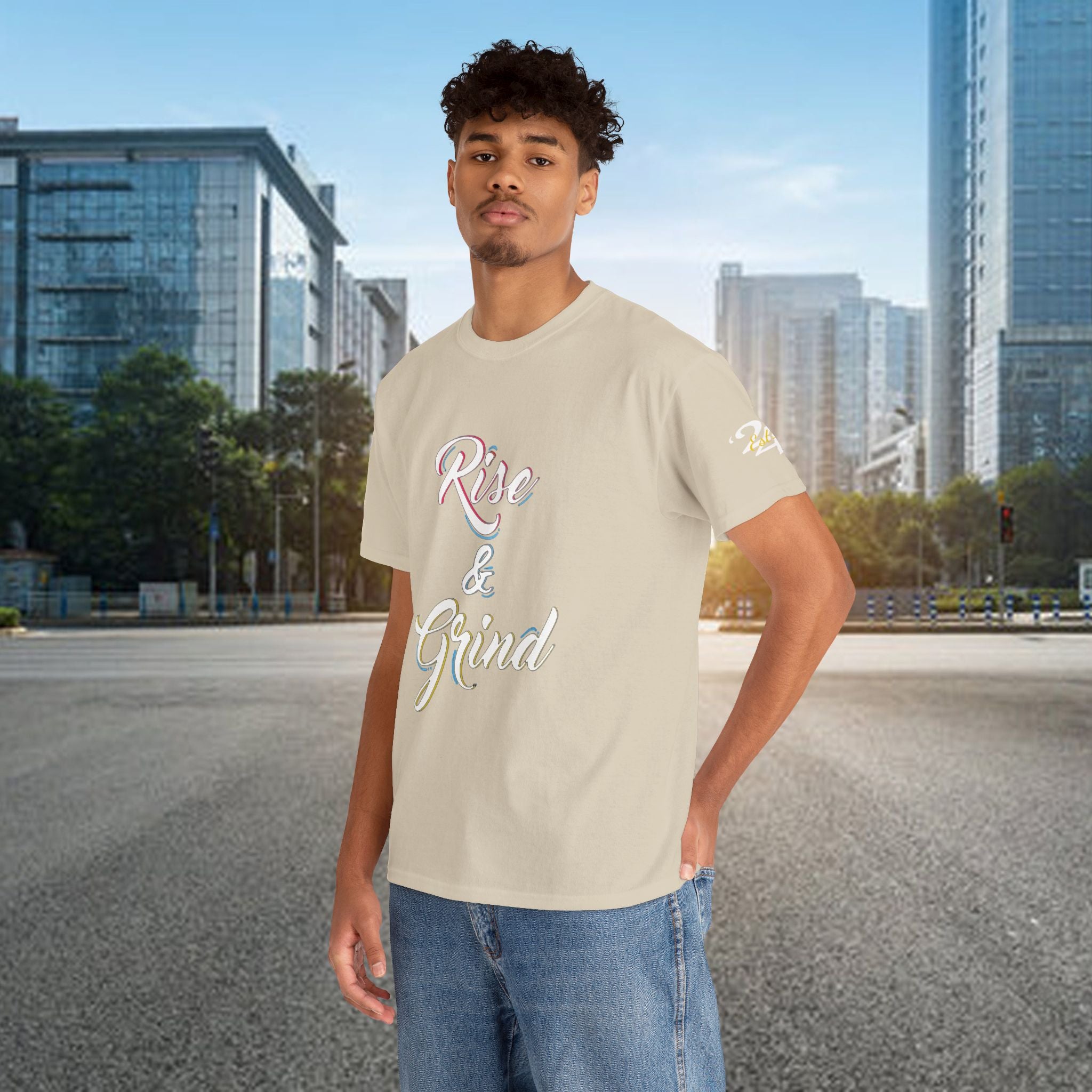 Rise & Grind T-Shirt — Motivational Graphic Tee for Hustle Mindset - 314 Originals