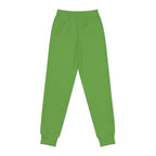 Green Youth Joggers with 314 Originals Side Graphic — Kids Athletic Sweatpants - 314 Originals