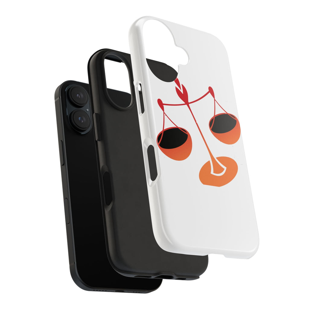 Libra Scales Phone Case — Zodiac Balance Tough Protective Cover Printify Phone Case  314 Originals