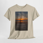 Sunset Beach Quote T‑Shirt — Inspirational Ocean Sunrise Tee - 314 Originals