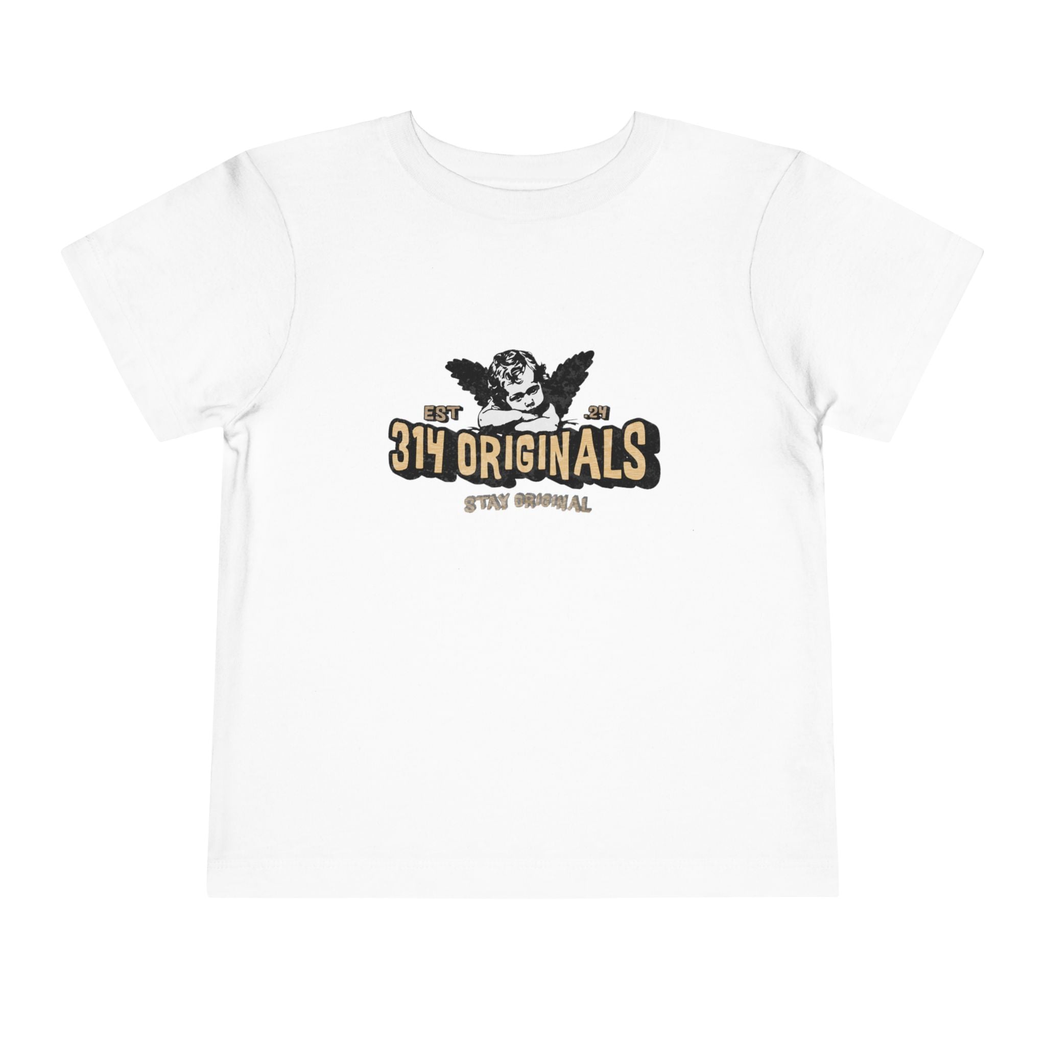 314 Originals Vintage Angel Logo Toddler Tee Printify Kids clothes  314 Originals