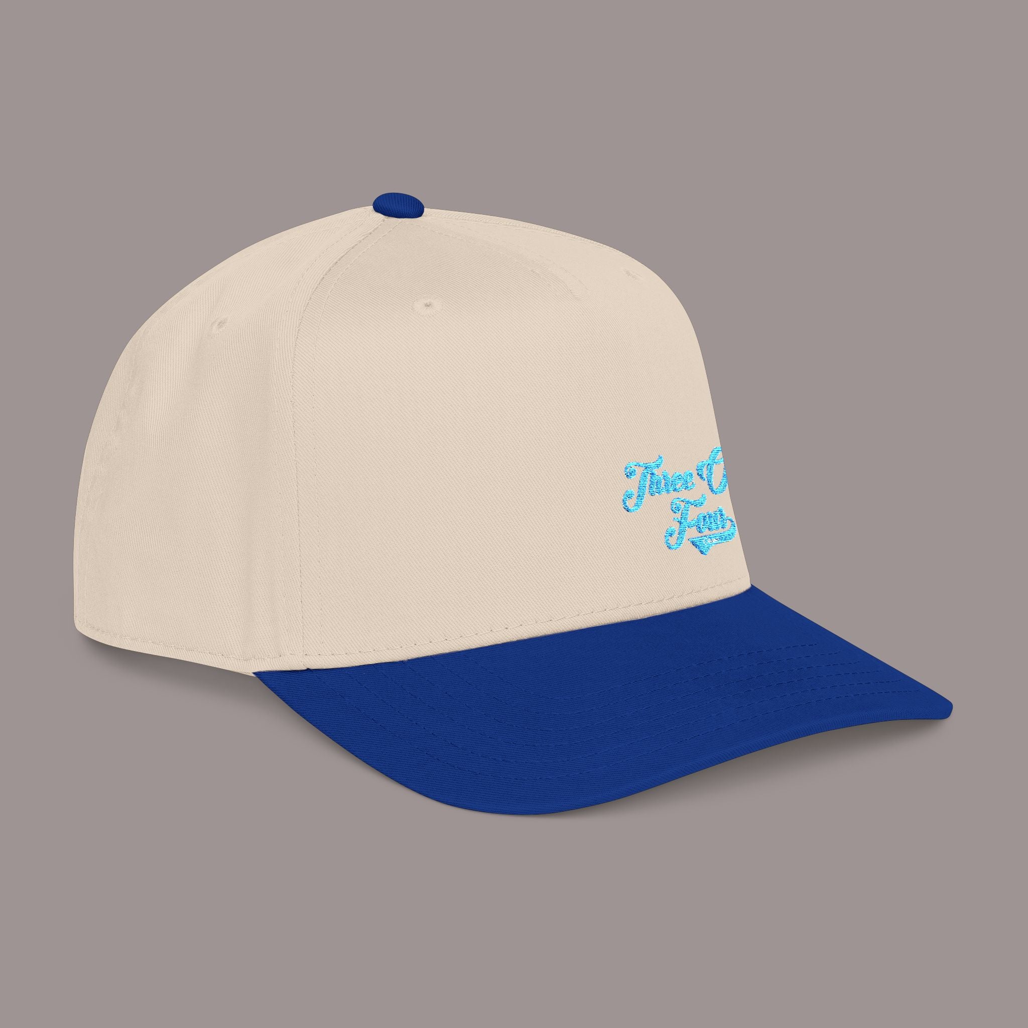 Blue Mid Profile Baseball Cap — 314 Embroidered Logo - 314 Originals