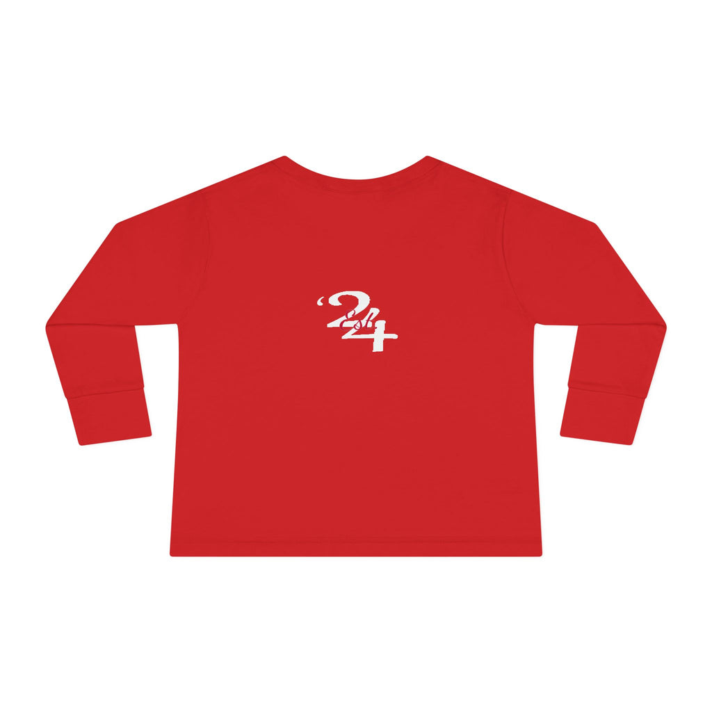 Toddler Long Sleeve Tee — "314 Originals" Retro Script Kids Shirt - 314 Originals