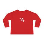 Toddler Long Sleeve Tee — "314 Originals" Retro Script Kids Shirt - 314 Originals