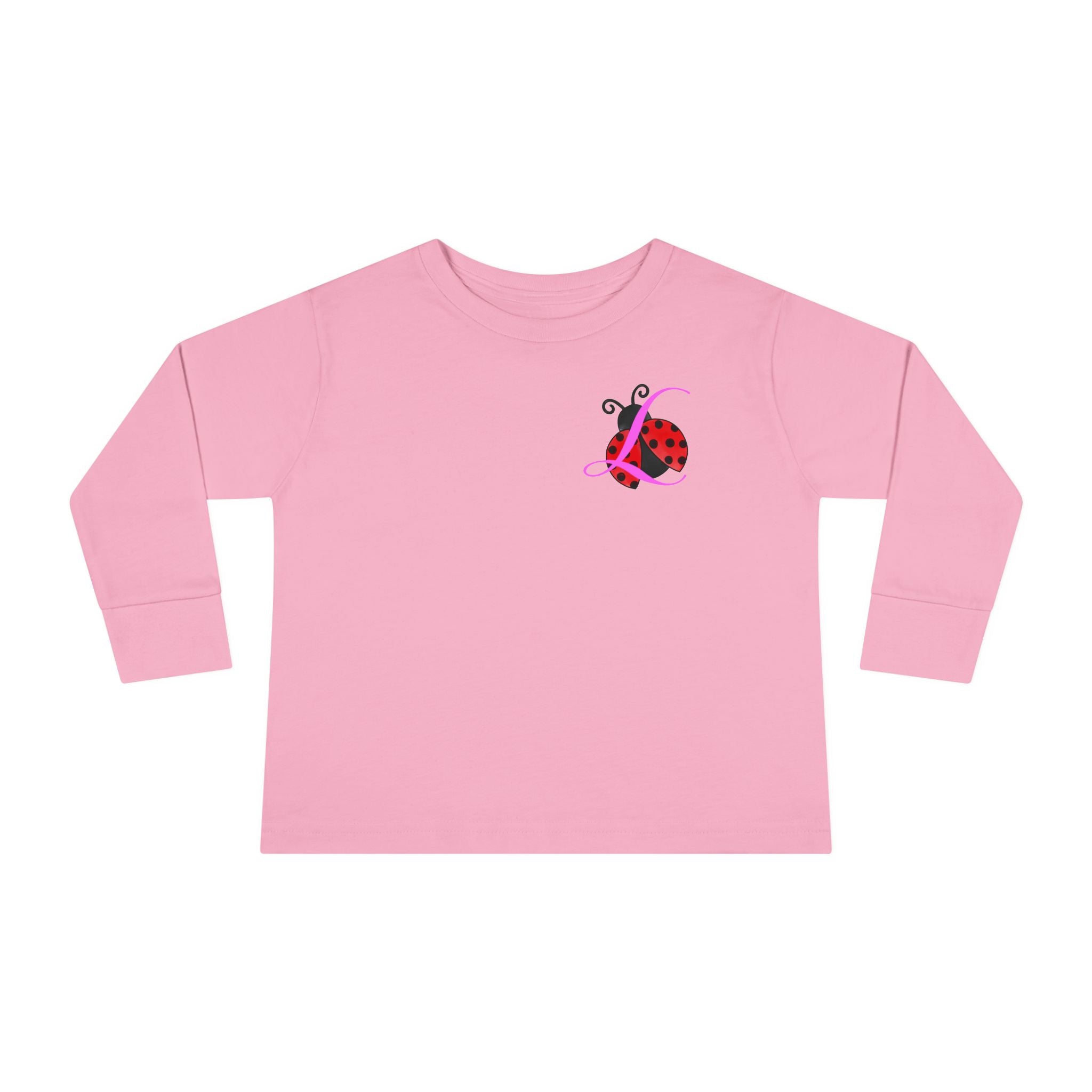 Toddler Long Sleeve Tee — Cute Ladybug Chest Design with “314 Original” Back - 314 Originals
