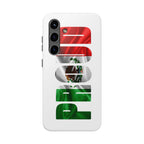 Mexico Pride Tough Phone Case — Mexican Flag Vertical 'PRIDE' Design Printify Phone Case  314 Originals