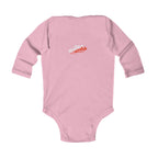 Infant Bodysuit - "Santa's Little Helper" Christmas Long Sleeve Baby Onesie - 314 Originals