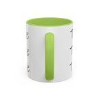 Coffee Mug – “This Ain’t Coffee” Repeating Script Accent Mug (11/15oz) Printify