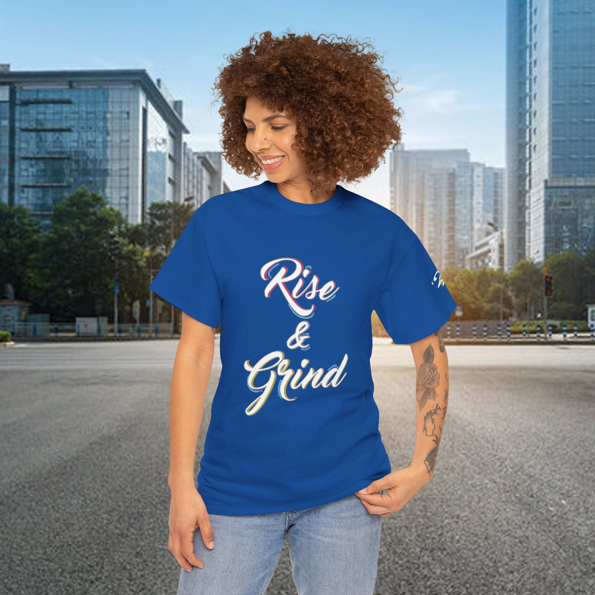 Rise & Grind T-Shirt — Motivational Graphic Tee for Hustle Mindset - 314 Originals