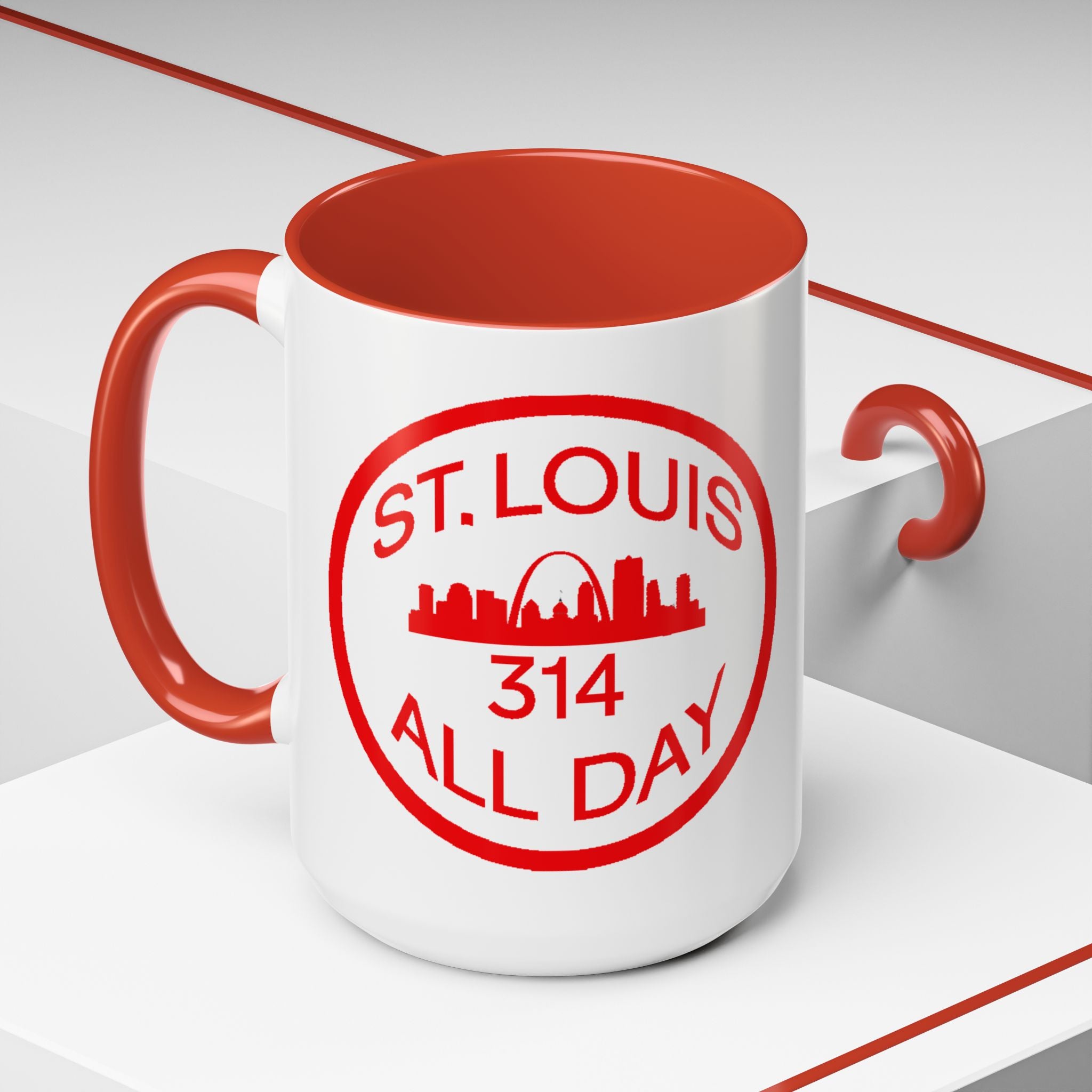 St. Louis 314 All Day Accent Coffee Mug — 11/15 oz - 314 Originals