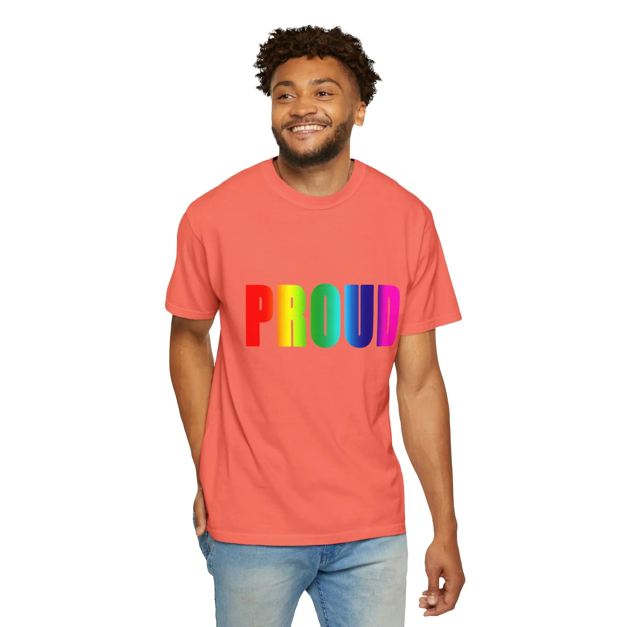 PROUD Garment-Dyed T-shirt Printify