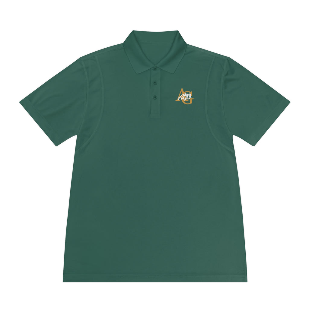 AGO Men's Sport Polo Shirt — Embroidered Logo Performance Golf Polo - 314 Originals