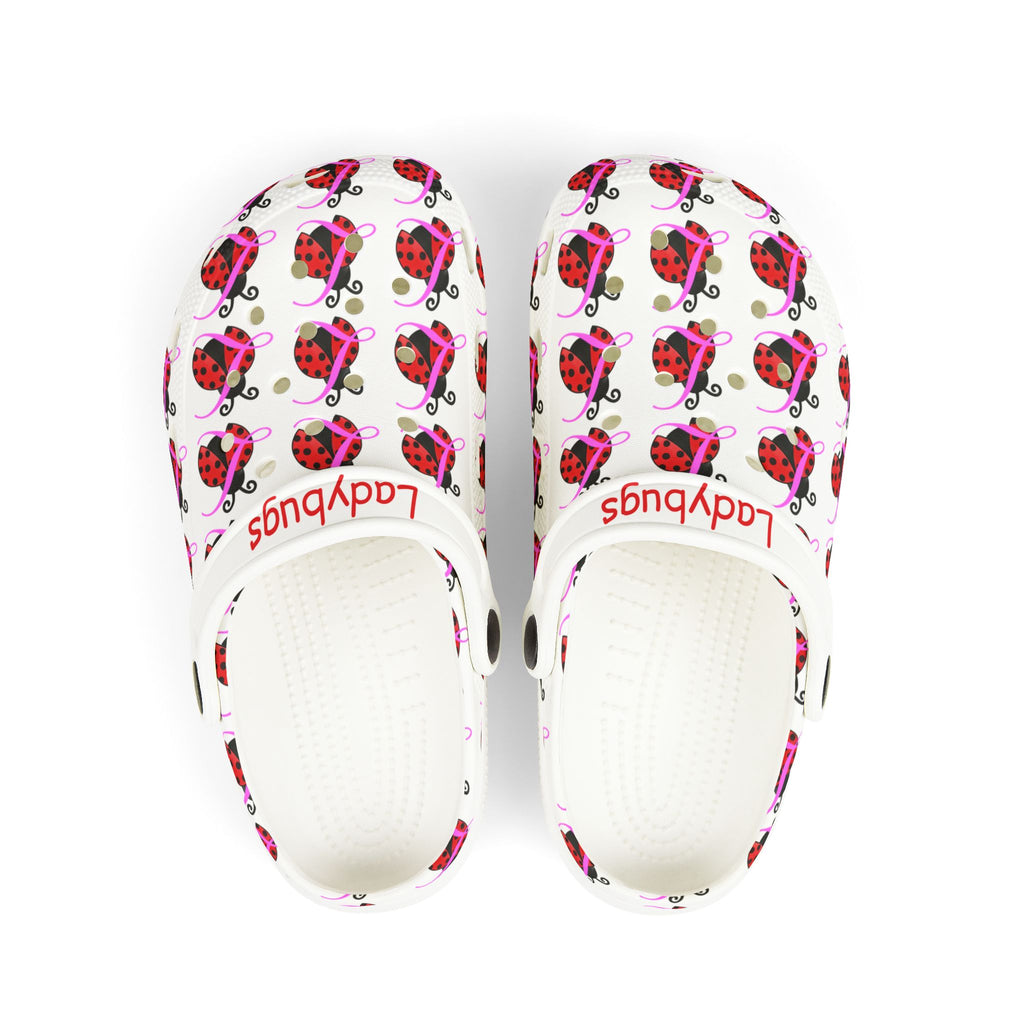 Kids Ladybug Clogs — Printed EVA Foam Garden Shoes for Toddlers & Kids - 314 Originals