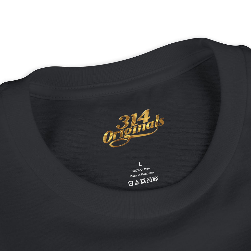 Girl's "Favorite Kid" Retro Yellow & Green Graphic T-Shirt