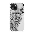 Noir Clown Face with Rose Shockproof Phone Cover - 314 Originals