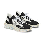 Women's Black Mesh Sneakers — Lightweight Athletic Running Shoes with '314 Originals' Accent - 314 Originals
