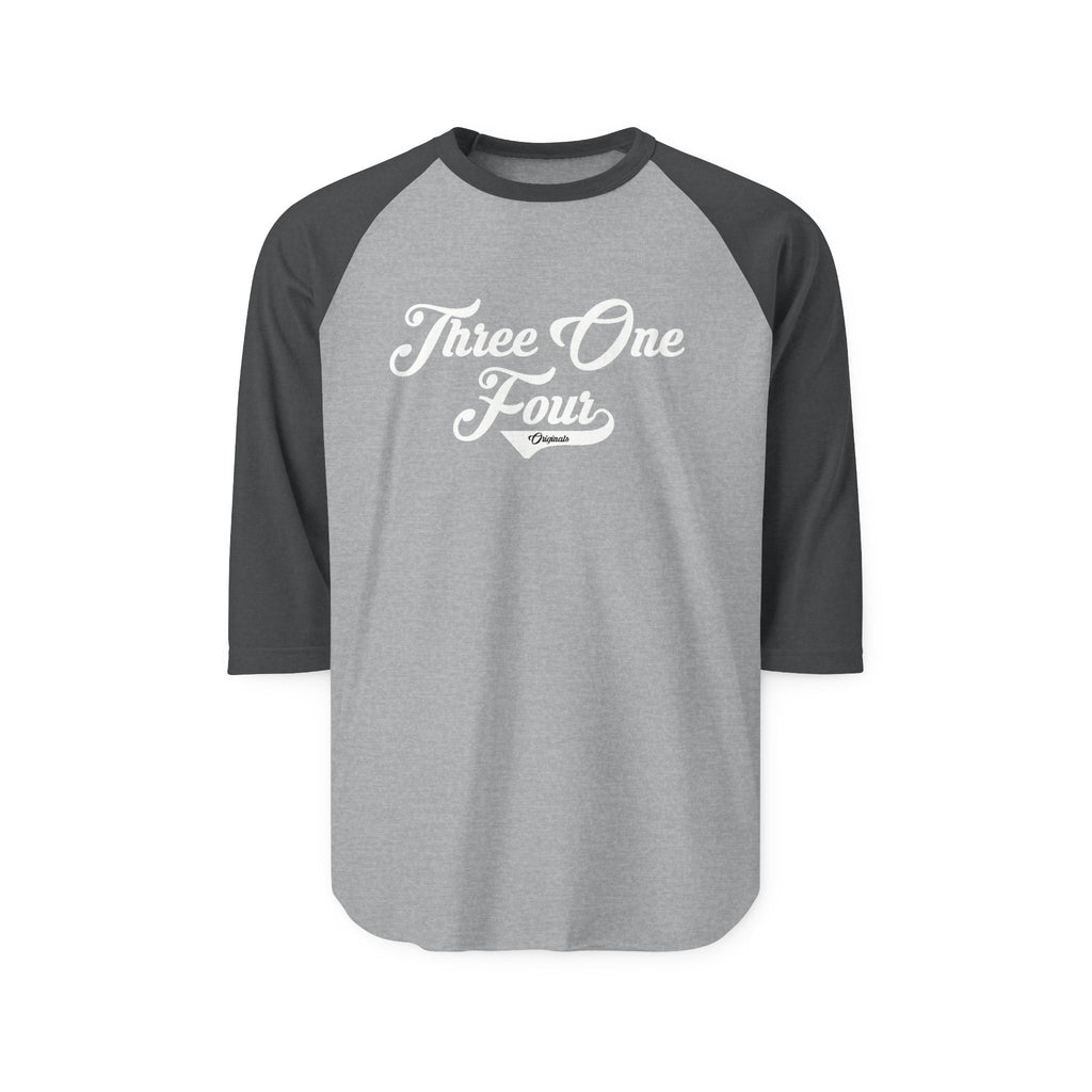 'Three One Four' Retro Script Baseball Tee - 314 Originals
