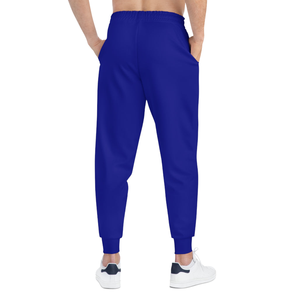 Navy 314 Originals Athletic Joggers – Retro Script Logo Sweatpants