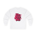 You Love Me Long Sleeve Tee — Valentine's Retro Heart Graphic - 314 Originals