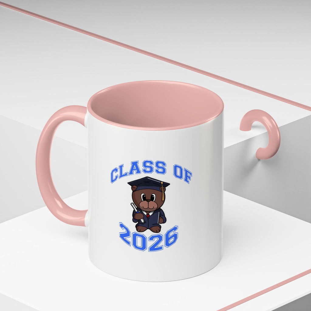 Graduation 2026 Accent Coffee Mug — Class of 2026 Grad Gift