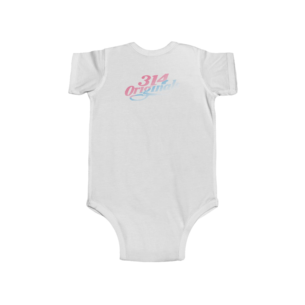 Poppin' Bottles Baby Bodysuit –  Infant Onesie (314 Originals Back Logo) - 314 Originals