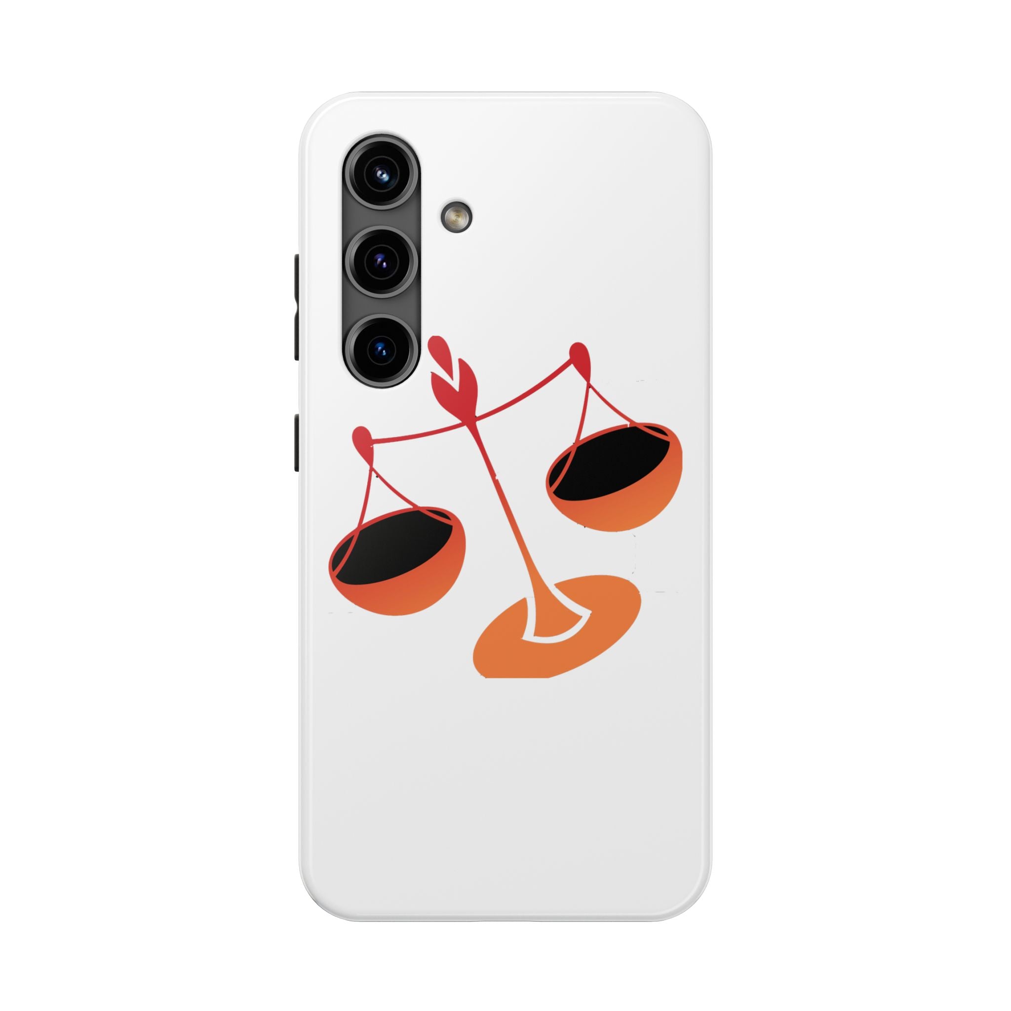 Libra Scales Phone Case — Zodiac Balance Tough Protective Cover Printify Phone Case  314 Originals