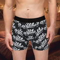 314 Originals Men’s Boxer Briefs — All-Over Logo Print - 314 Originals