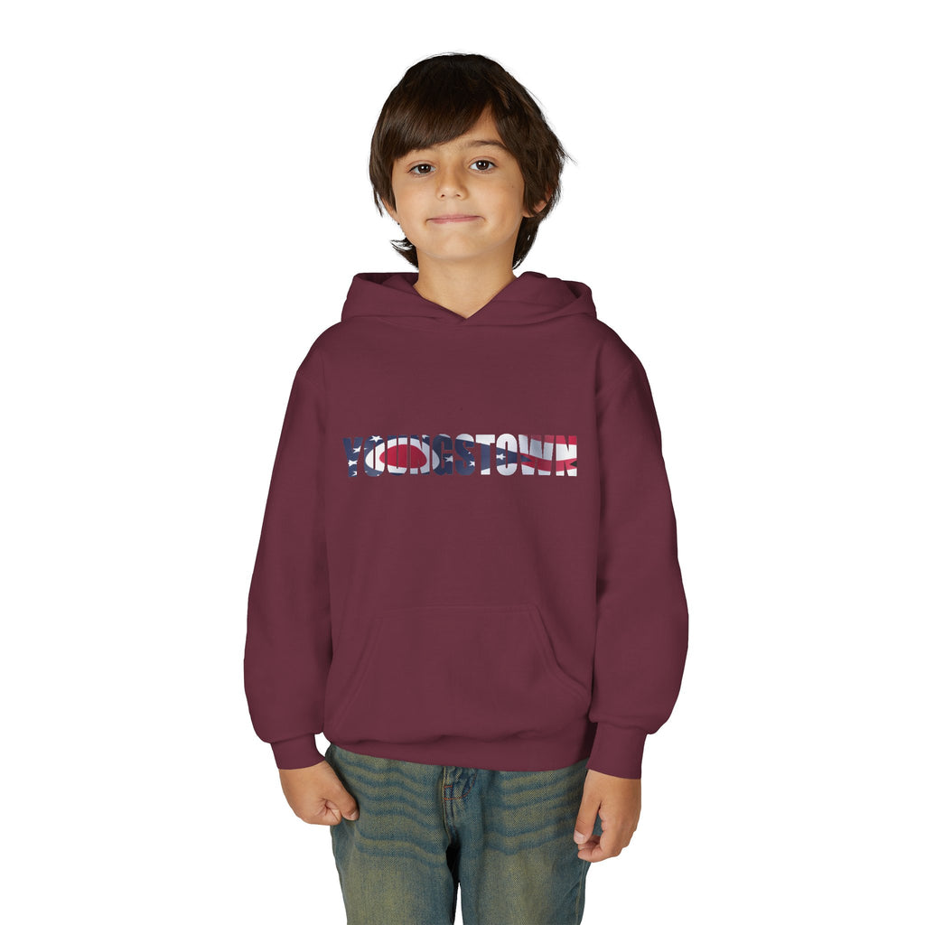 Youngstown Ohio Flag Hoodie — Youth USA Map Pullover - 314 Originals